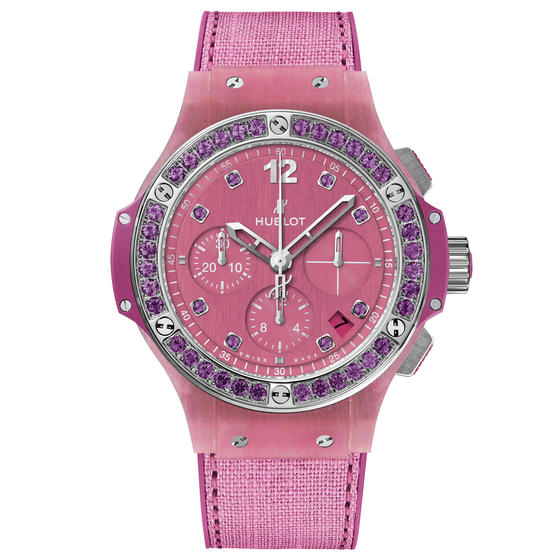 Replica Hublot Watch replica BIG BANG TUTTI FRUTTI LINEN PURPLE 341.XP.2770.NR.1205